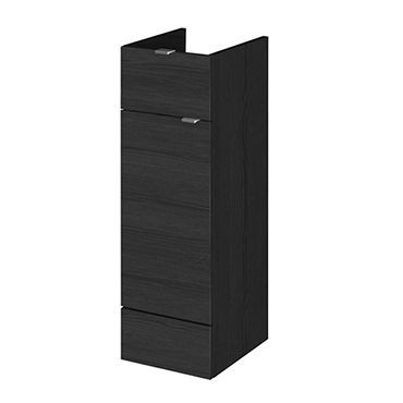 Hudson Reed Fusion 300x335mm Hacienda Black Drawer Lined Full Depth Base Unit