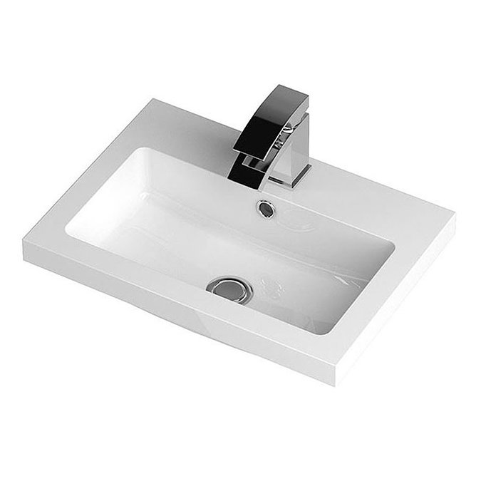 Hudson Reed Fusion Hacienda Black 500x355mm Vanity Unit & Basin Profile Large Image