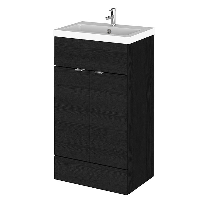 Hudson Reed Fusion Hacienda Black 505x360mm Vanity Unit & Basin