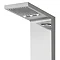 Hudson Reed - Genie LED Thermostatic Shower Panel - Chrome - AS361 Profile Large Image