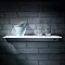 Sensio Florence IP44 LED Glass Shelf Light - SE30156W0  Feature Large Image