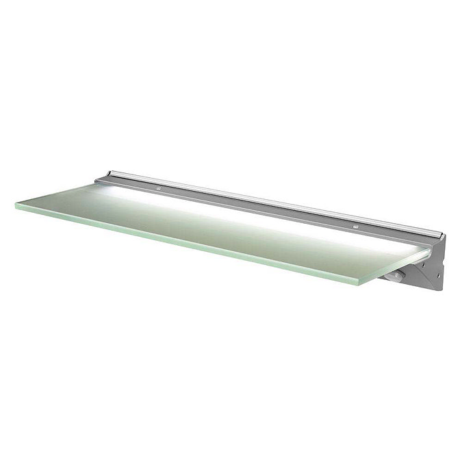 Hudson Reed Glass Shelf with LED Light (500 x 135mm) - SE30156W0 Large Image