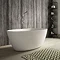 Hudson Reed Grace L1500 x W760mm Round Freestanding Bath - NBB001 Large Image