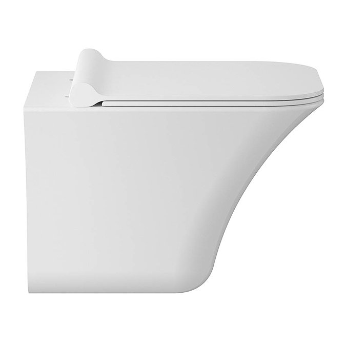 Hudson Reed Grace Rimless Wall Hung Pan & Soft Close Seat - NCT140  Feature Large Image