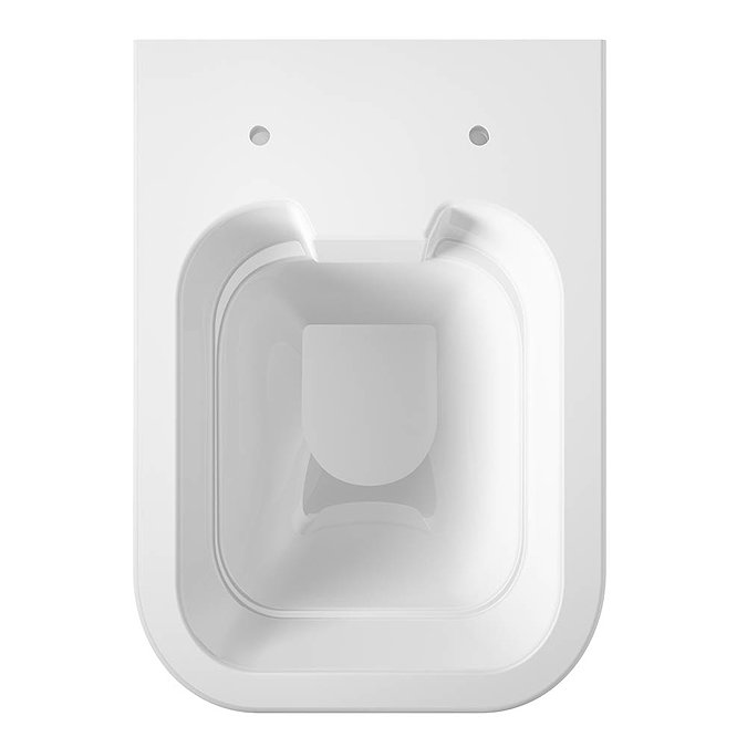 Hudson Reed Grace Rimless Wall Hung Pan & Soft Close Seat - NCT140  Standard Large Image