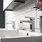 Hudson Reed Hardy Mono Basin Mixer with Push Button Waste - HDY305  Feature Large Image