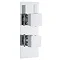 Hudson Reed Harmony Twin Concealed Thermostatic Shower Valve w/ Diverter - HAR3207 Large Image