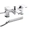 Hudson Reed - Hero Bath/Shower Mixer with Shower Kit and Wall Bracket - HER304 Large Image