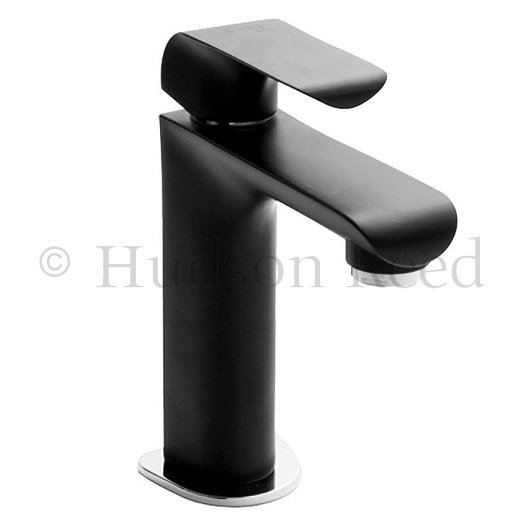 Hudson Reed Hero Mono Basin Mixer - Black - HER715 Large Image