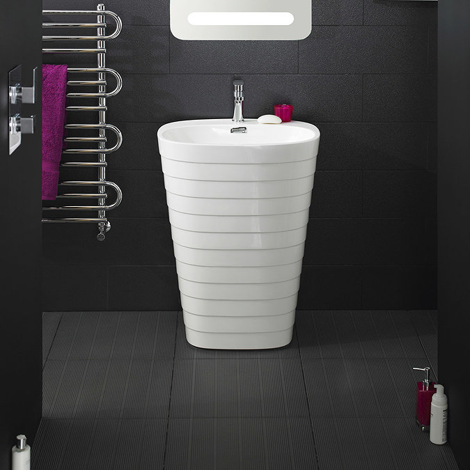 Hudson Reed - Hive Floor Standing Basin - BAS037 Profile Large Image