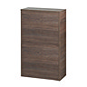 Hudson Reed - Horizon 500mm Back to Wall WC Unit - Mid Sawn Oak - CAB244 Large Image