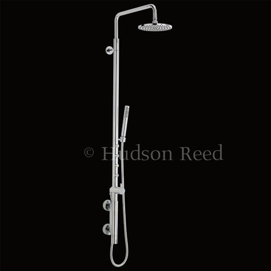 Hudson Reed - Indulge Vertical Thermo Bar Valve and Shower Kit- A3505 Large Image