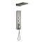 Hudson Reed - Interval Fully Recessed Thermostatic Shower Panel & Head - PIN001 Large Image