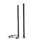 Hudson Reed Jade Bath Shower Mixer with Extended Leg Set - Chrome Feature Large Image