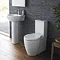 Hudson Reed - Langdon 4 Piece Bathroom Suite - CC Toilet & 1TH Basin with Pedestal Large Image