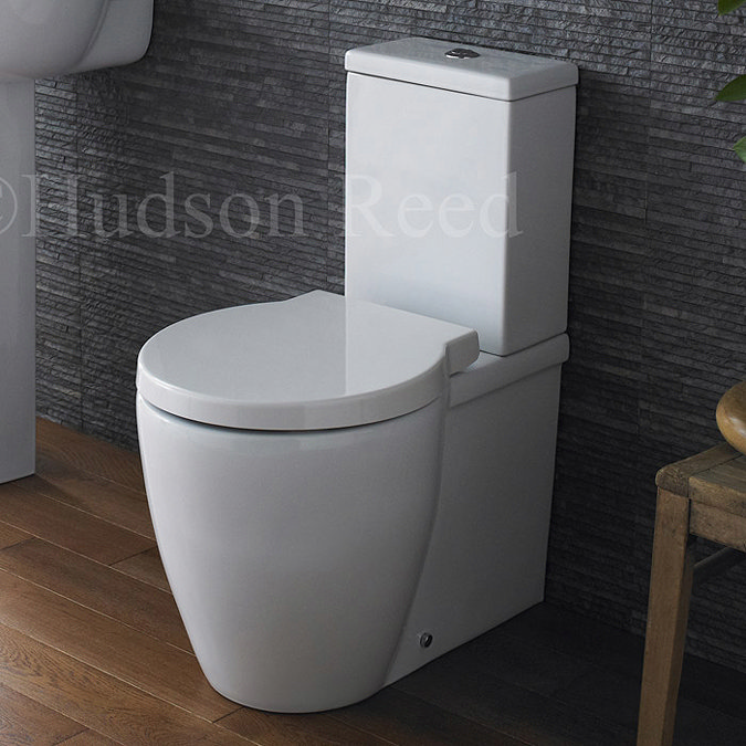 Hudson Reed - Langdon close coupled BTW pan & cistern with soft close seat - CAL003 Profile Large Im