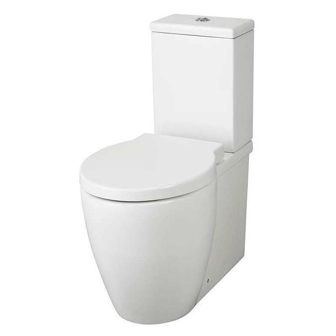 Hudson Reed - Langdon close coupled BTW pan & cistern with soft close seat - CAL003 Large Image