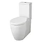 Hudson Reed - Langdon close coupled BTW pan & cistern with soft close seat - CAL003 Large Image