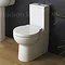 Hudson Reed - Langdon close coupled curved profile BTW pan with cistern & soft close seat Profile La