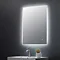 Hudson Reed Leva 500 x 700 Illuminated Mirror w. Touch Sensor - LQ602 Large Image