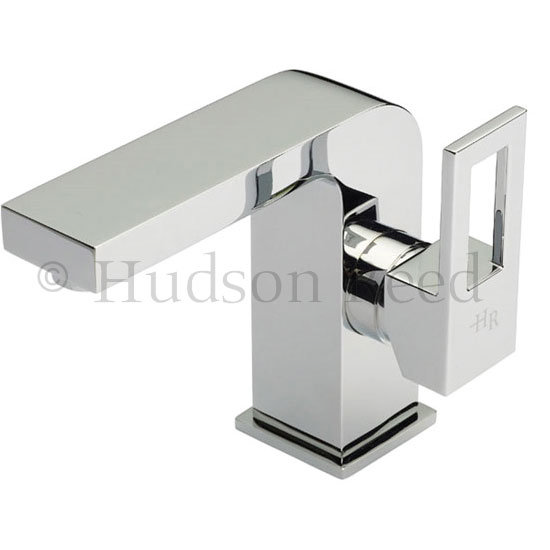 Hudson Reed Logo Side Action Mono Basin Mixer - Chrome - LOG325 Large Image