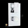Hudson Reed - Logo Twin Concealed Thermo Shower Valve with Diverter- LOG3207 Profile Large Image