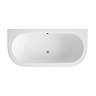 Hudson Reed Ludlow Back To Wall Bath with Front Panel & Legset - 1700 x 800mm - BLU002 Profile Large Image