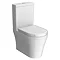 Hudson Reed Luna Flush to Wall Toilet + Soft Close Seat  Profile Large Image