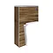 Hudson Reed Memoir 500mm Back to Wall WC Unit - Gloss Walnut - FME013 Large Image
