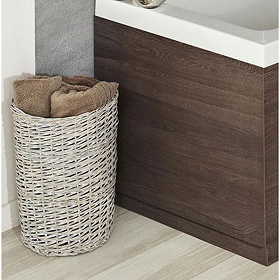 Hudson Reed Mid Sawn Oak End Bath Panel - Various Size Options Large Image