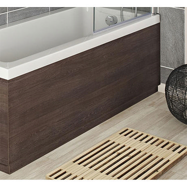 Hudson Reed Mid Sawn Oak Front Bath Panel - 1700mm - PAN119  Profile Large Image