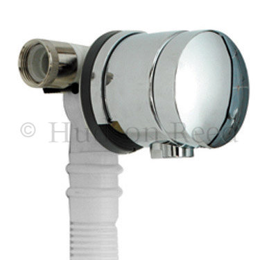 Hudson Reed Minimalist Sprung Bath Waste & Overflow - Chrome - E359 Profile Large Image