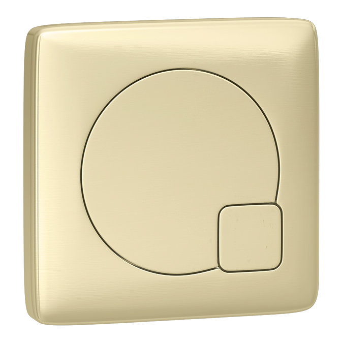 Hudson Reed Modern Brushed Brass Square Flush Plate