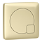 Hudson Reed Modern Brushed Brass Square Flush Plate