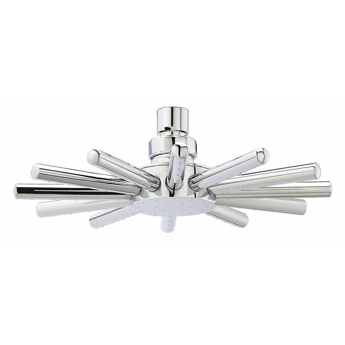 Hudson Reed Modern Cloudburst Fixed Head 230mm - Chrome - A3027 Large Image