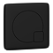 Hudson Reed Modern Matt Black Square Flush Plate