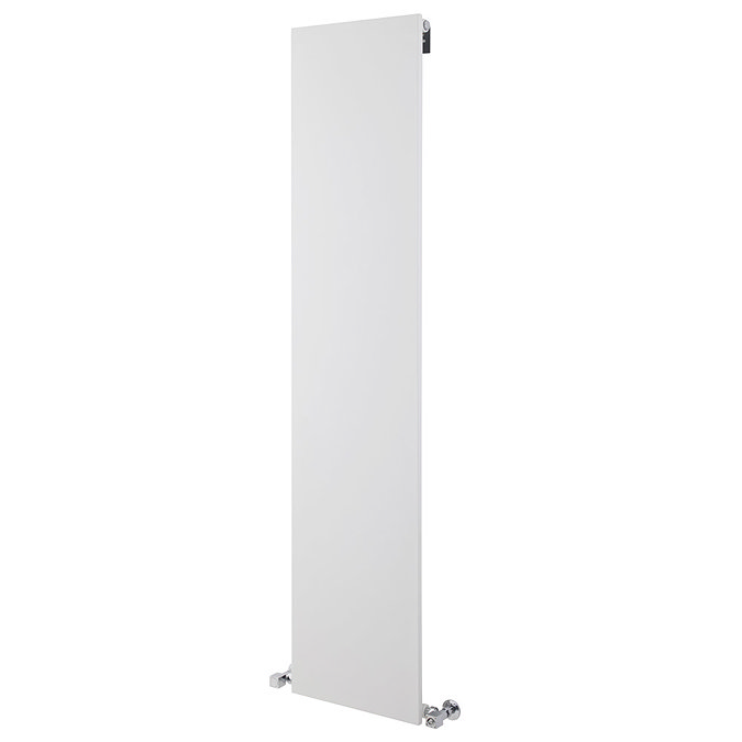 Hudson Reed - Monterey White Flat Panel Radiator - W406 x H1806mm - HLW100 Large Image