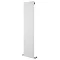 Hudson Reed - Monterey White Flat Panel Radiator - W406 x H1806mm - HLW100 Large Image