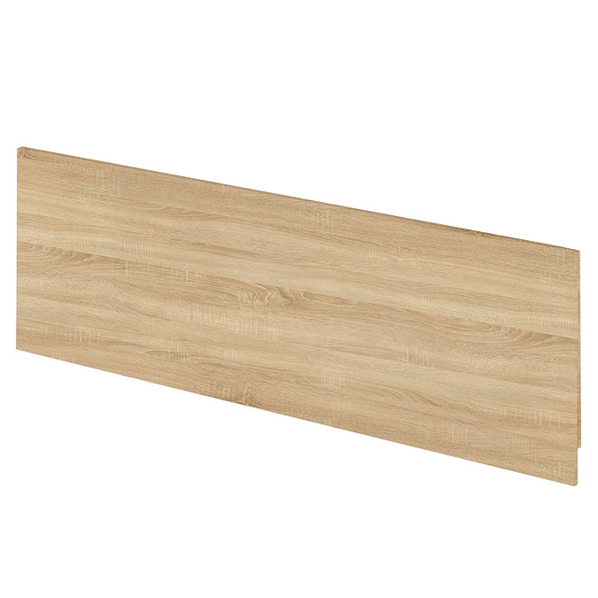 Hudson Reed Natural Oak 1700 Front Straight Bath Panel - OFF377 Large Image