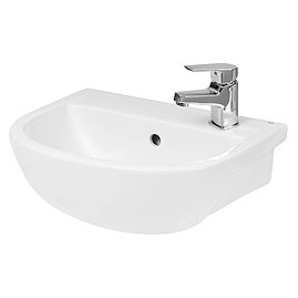 Hudson Reed Oculus 400mm Semi Recessed Basin - SRB002 Large Image