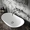 Hudson Reed Oval 615 x 355mm Countertop Vessel Basin - NBV159 Large Image