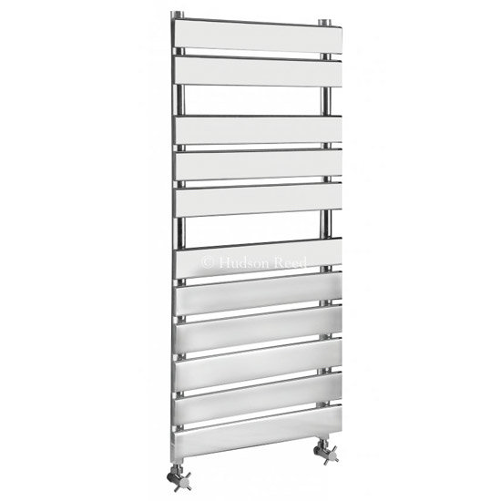 Hudson Reed Piazza 11 Bar Flat Panel Heated Towel Rail Chrome HL386 at Victorian Plumbing UK