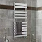 Hudson Reed Piazza 11 Bar Heated Towel Rail 1200 x 500mm - Chrome - HL396  Profile Large Image