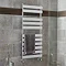 Hudson Reed Piazza 11 Bar Heated Towel Rail 1200 x 500mm - Chrome - HL396 Profile Large Image