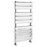 Hudson Reed - Piazza 9 Bar Heated Towel Rail 500 x 950mm - Chrome - HL382 Large Image