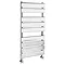 Hudson Reed - Piazza 9 Bar Heated Towel Rail 500 x 950mm - Chrome - HL382 Large Image