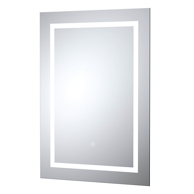 Hudson Reed Prisma 500mm Bluetooth LED Touch Sensor Mirror with Clock &  Demister Pad - LQ091