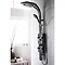 Hudson Reed Prophecy Dream Shower - Black/Chrome - A3321 Profile Large Image