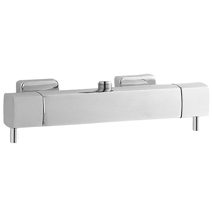 Hudson Reed Quadro Thermostatic Bar Valve (Top Outlet) - Chrome - A3502 Large Image