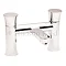 Hudson Reed Quill Bath Filler - Chrome - QUI303 Large Image